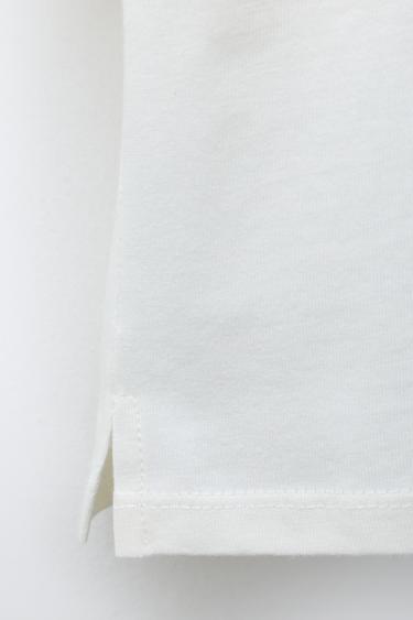 T-SHIRT IMPRIMÉ POISSONS - Blanc de Zara - Image 3