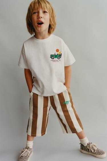 PRINTED T-SHIRT - Ecru by Zara - Image 0