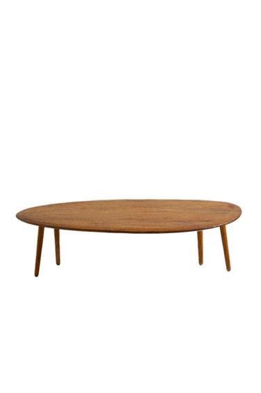 TABLE BASSE BOIS BISELÉ - Marron de Zara