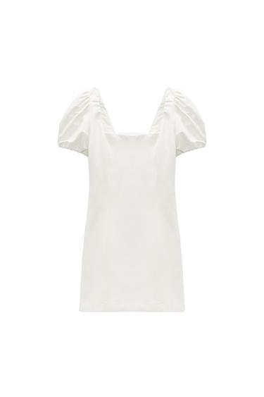 LINEN BLEND DRESS