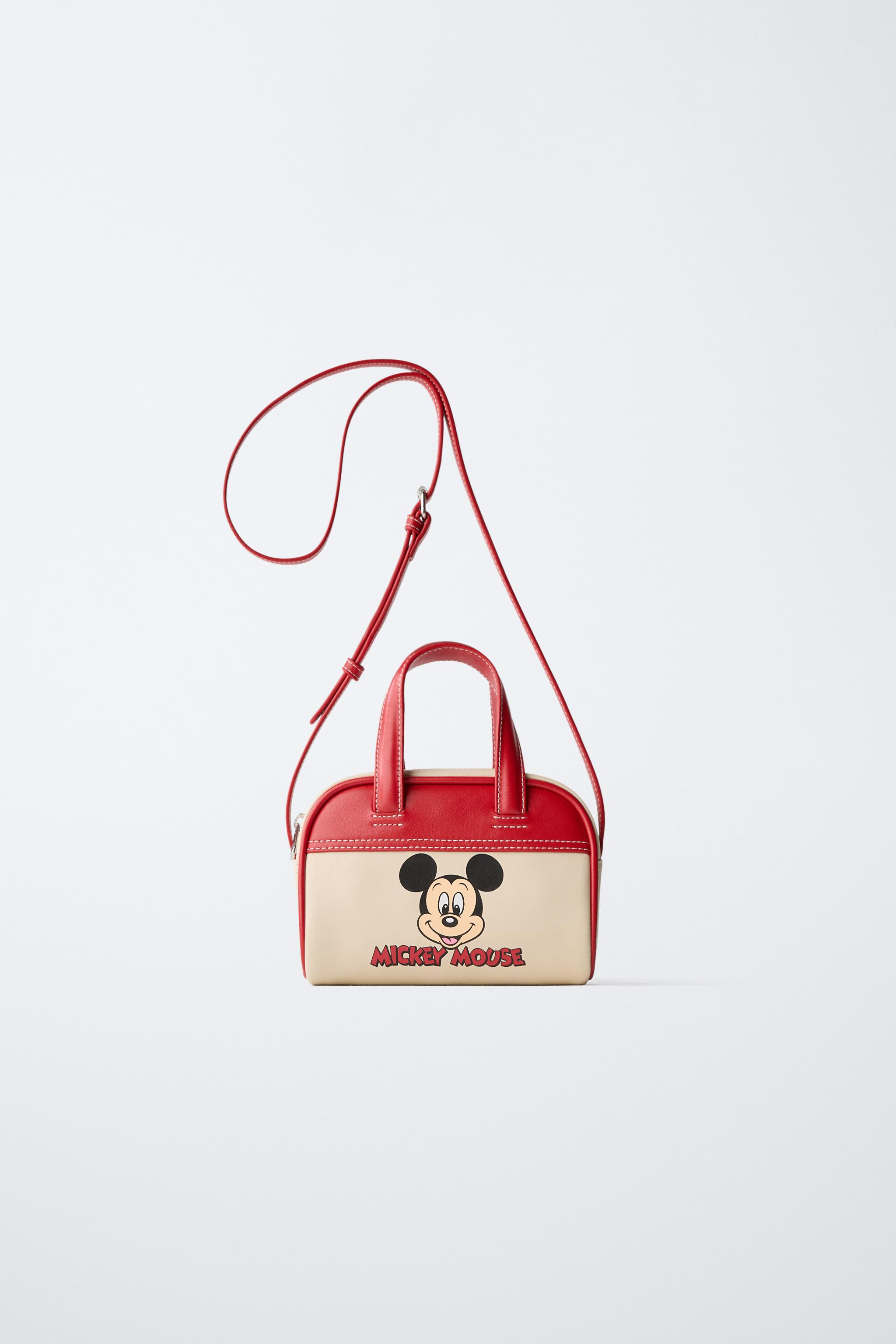 ミッキーマウス©ディズニー クロスボディバッグ - レッド | ZARA Japan