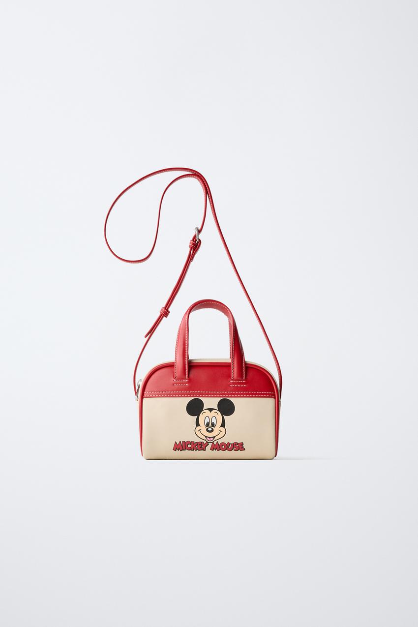 ミッキーマウス©ディズニー クロスボディバッグ - レッド | ZARA Japan 