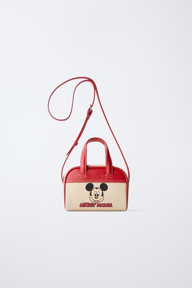 Zara MICKEY MOUSE © DISNEY CROSSBODY BAG - Red