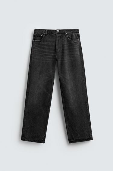 JEANS BAGGY FIT - Cinzento da Zara - Imagem 0