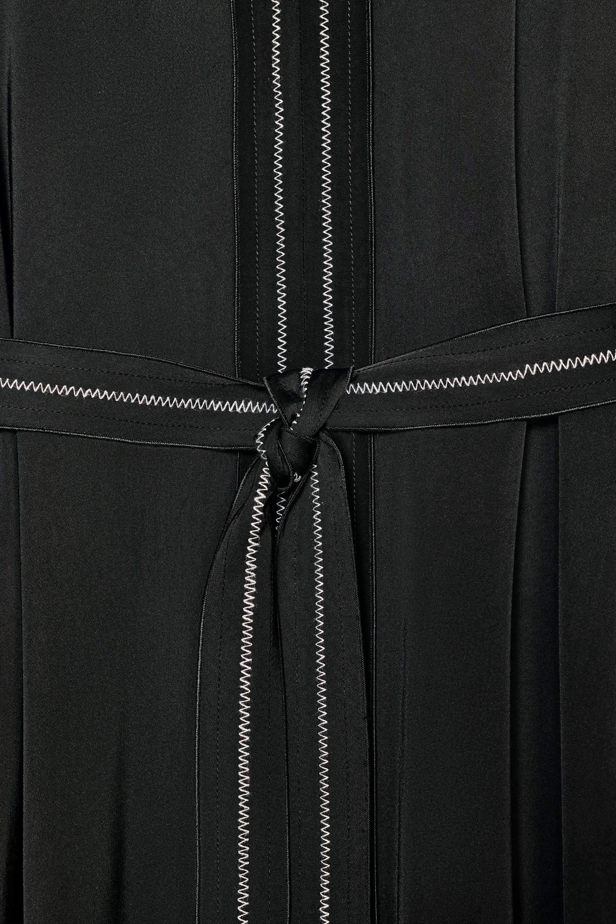 ROBE TUNIQUE À SURPIQÛRES ZW COLLECTION