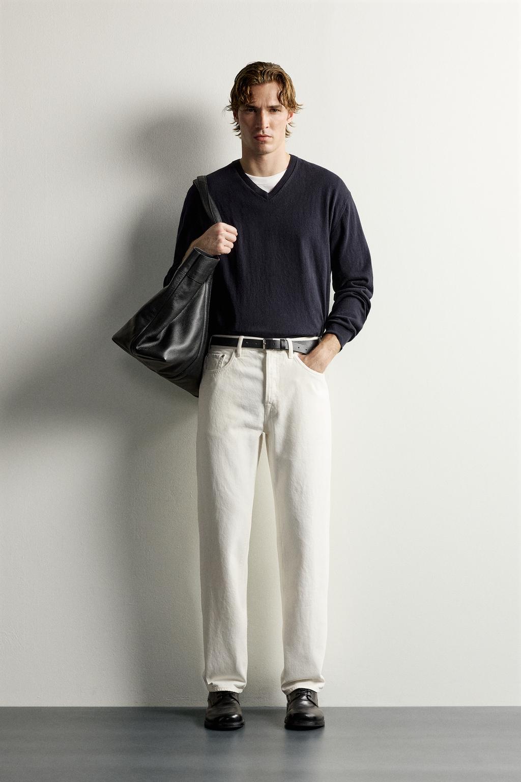 STRAIGHT-LEG JEANS