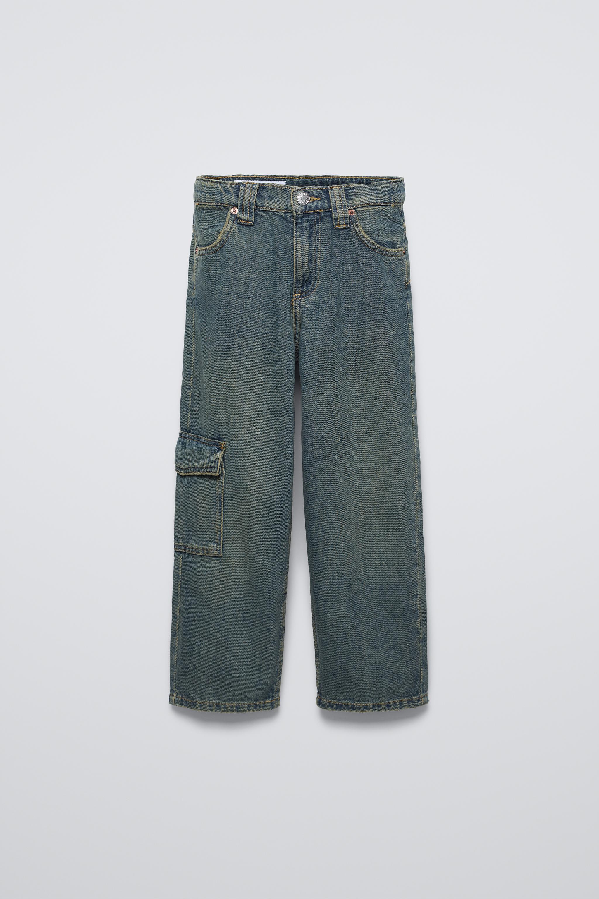 BAGGY POCKET JEANS Blue ZARA United Kingdom