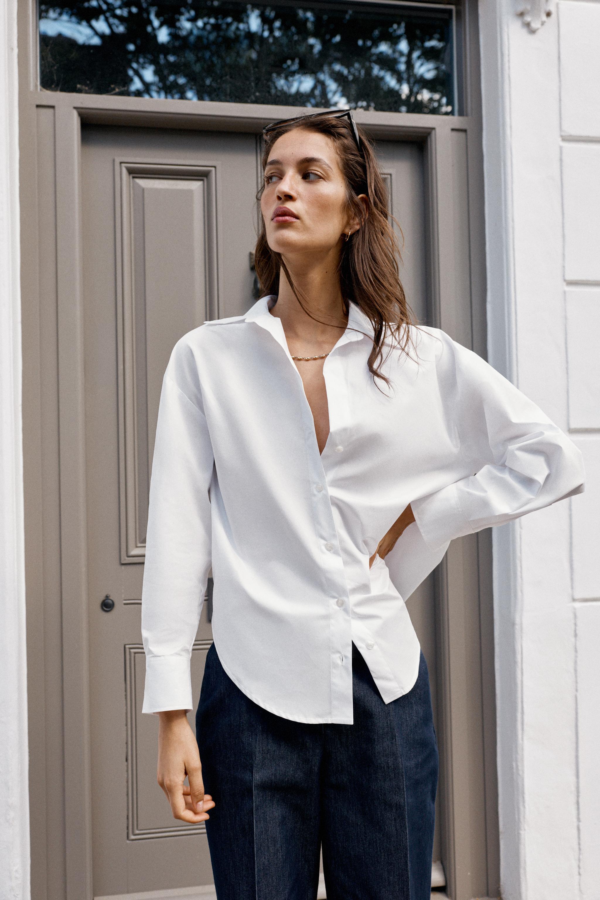 CHEMISE BASIQUE EN POPELINE
