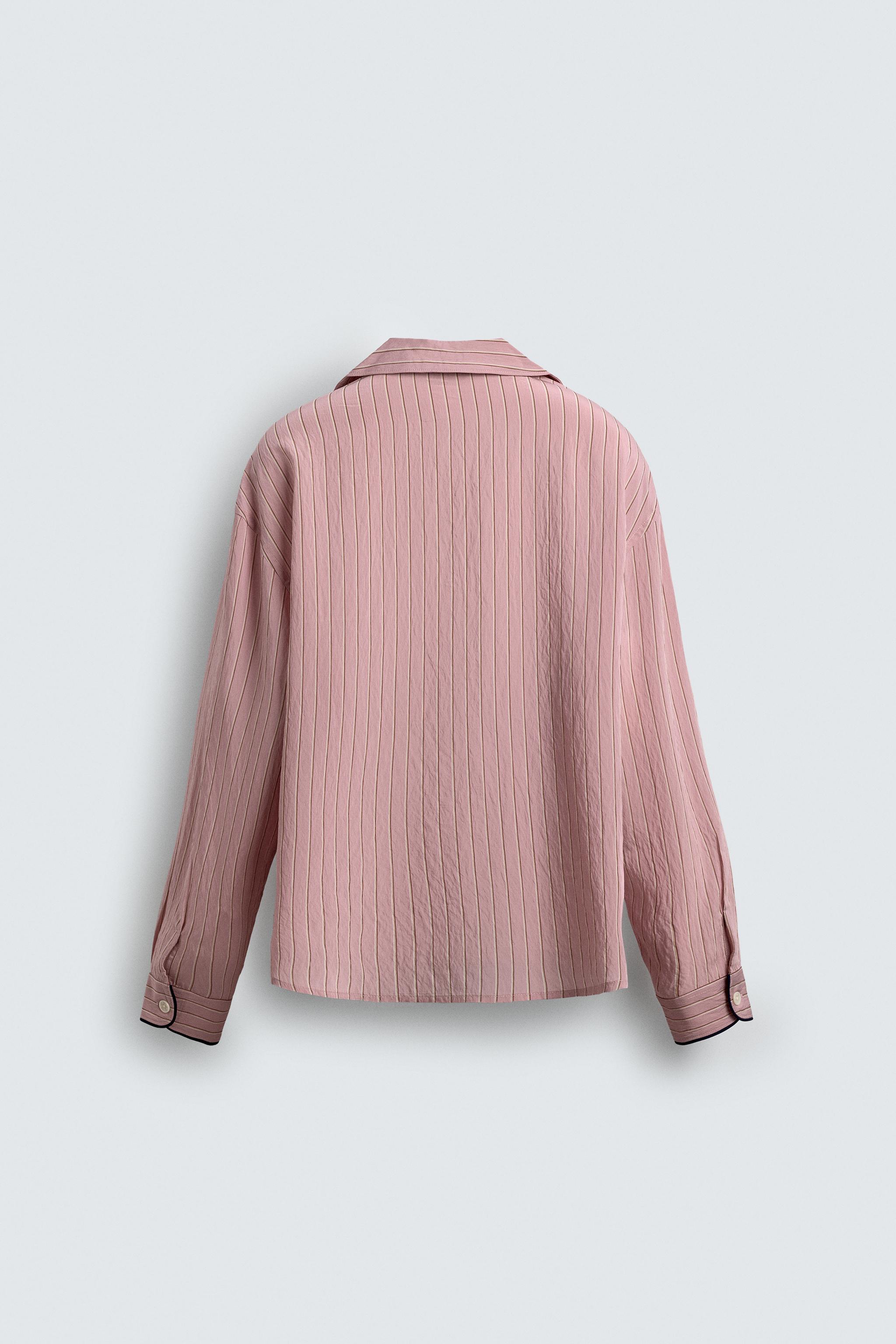 CHEMISE FLUIDE À RAYURES