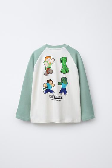 6-14 YEARS/ MINECRAFT © MOJANG AB. ™ PYJAMAS - Green by Zara - Image 2