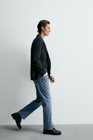 BOOTCUT FIT JEANS - Light blue by Zara - Image 4