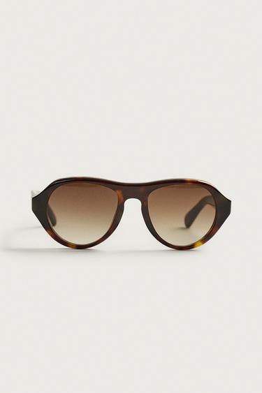 OVAL SUNGLASSES — Tortoiseshell 1