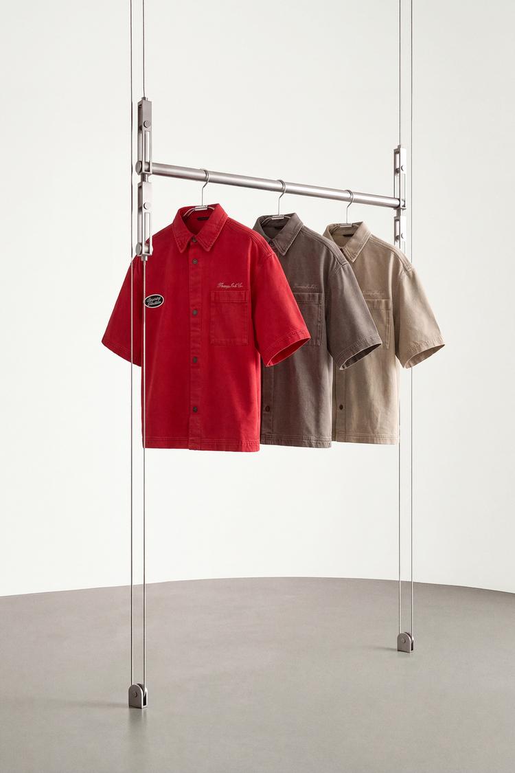 SOBRECAMISA BOXY FIT BORDADO PARCHES