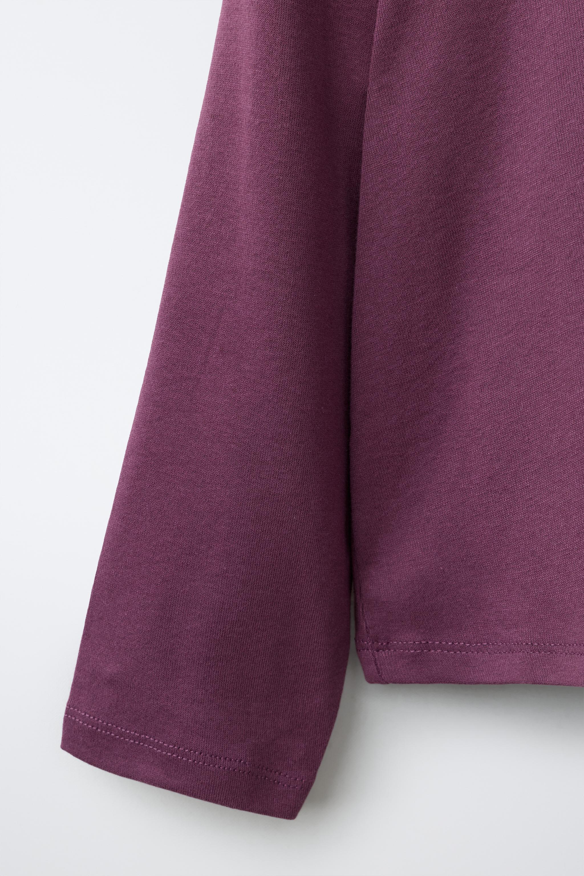 SOLID TURTLENECK T-SHIRT