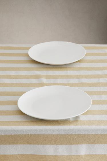 NAPPE RAYURES FIL TEINT - Jaune de Zara - Image 1