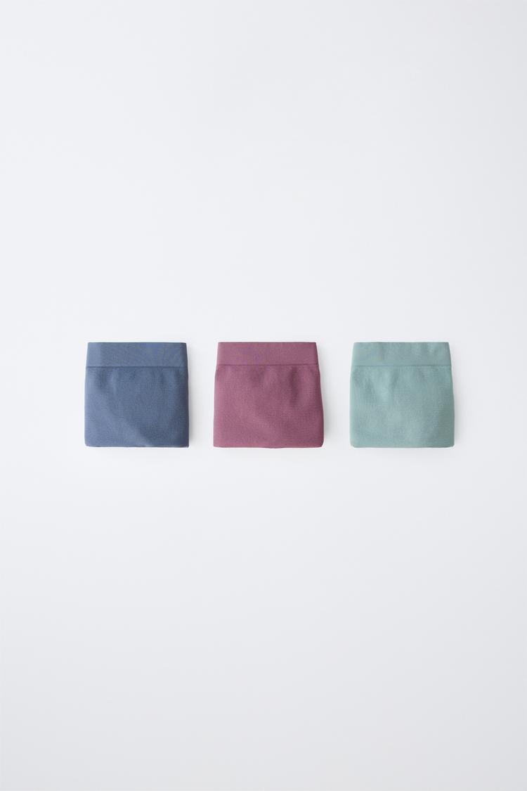 8-14 AÑOS/ PACK TRES CULOTTE SEAMLESS