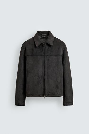 CHAMARRA RELAX FIT ANTELINA - Negro de Zara