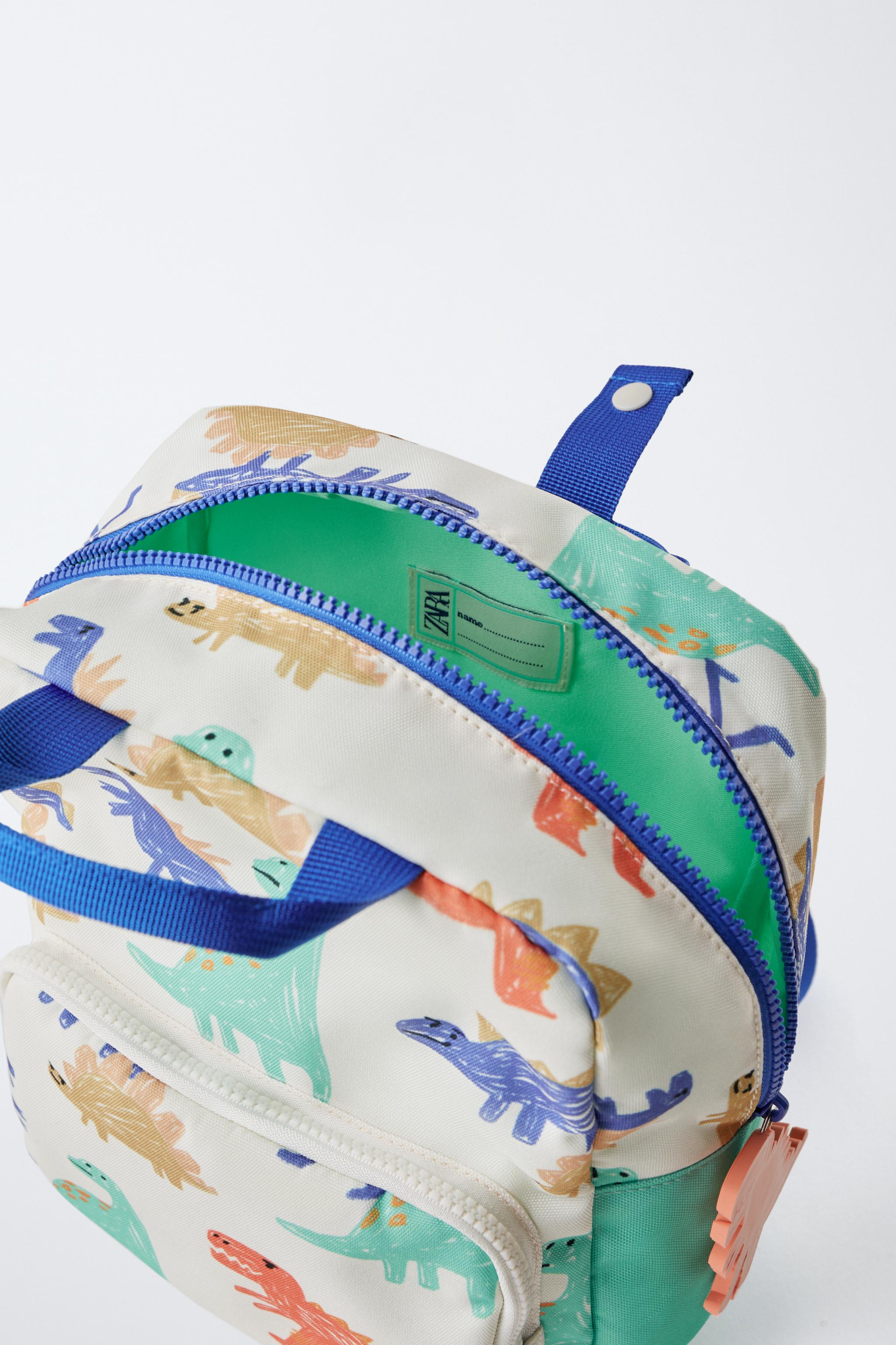 DINOSAUR TRAVEL BACKPACK - Blue | ZARA United States
