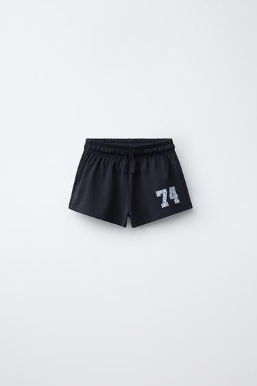 HEAVYWEIGHT BERMUDA SHORTS - Blue by Zara