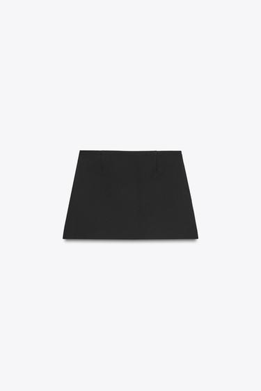 JEWEL PIECE MINI SKIRT - Black by Zara