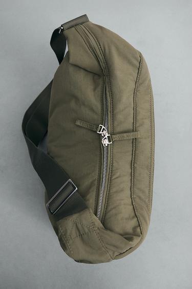 NYLON BAG - Green by Zara