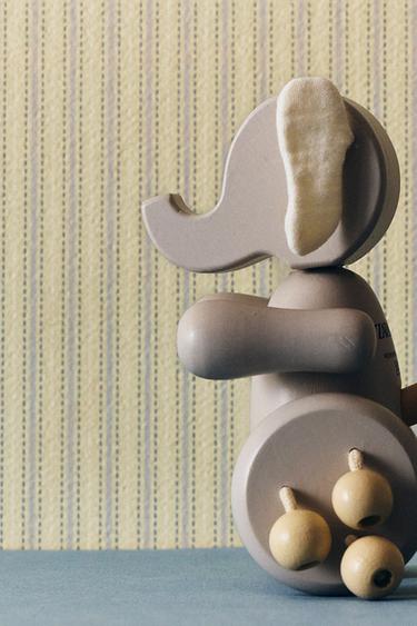 CHILDREN’S WOODEN ELEPHANT PULL-ALONG TOY – Szürke a ZARA-tól
