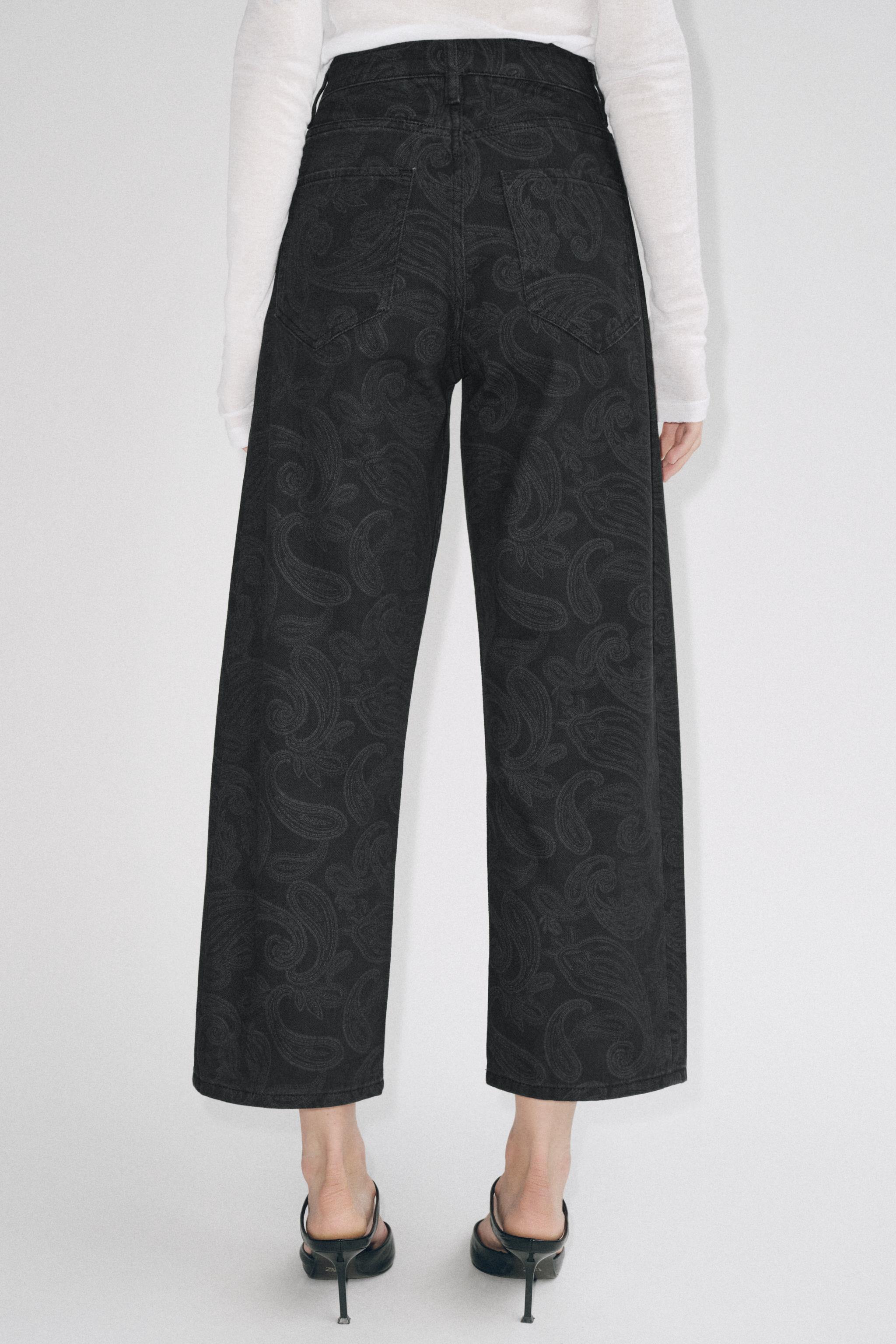 ZW COLLECTION MID-RISE RELAXED ANKLE JEANS