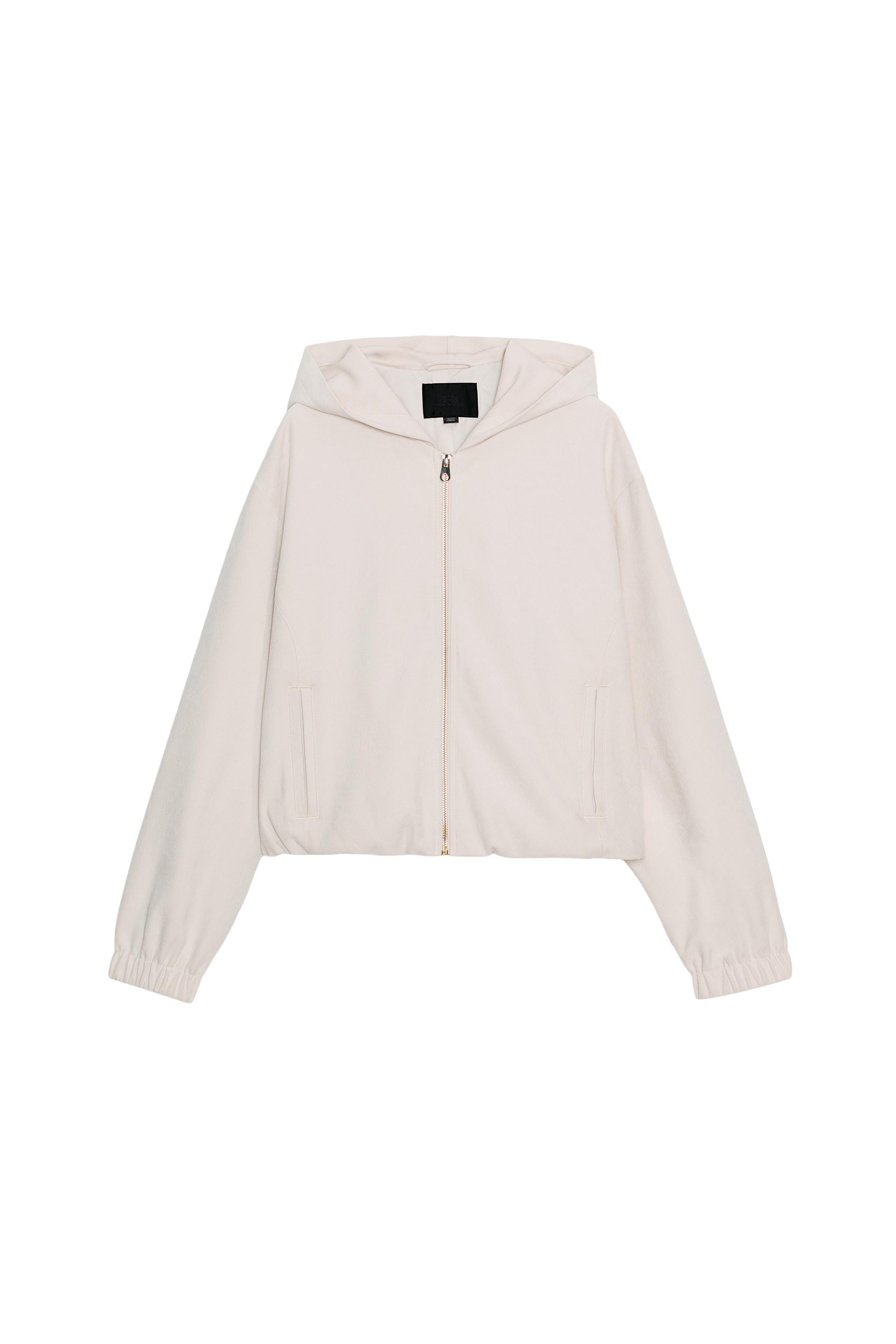 フーディ - エクリュ | ZARA Japan / 日本