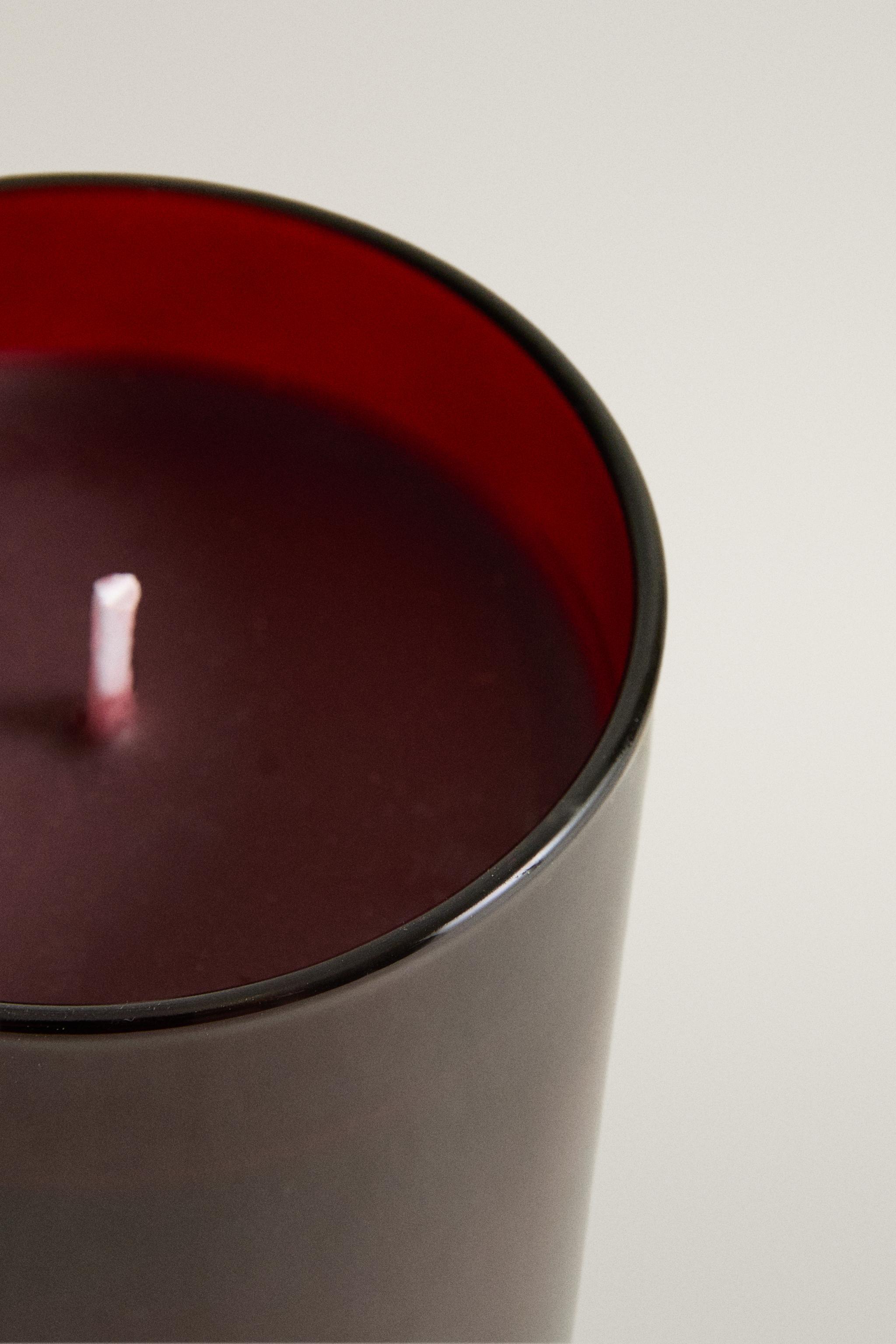 (220 G) GINGERBREAD BOROSILICATE GLASS SCENTED CANDLE