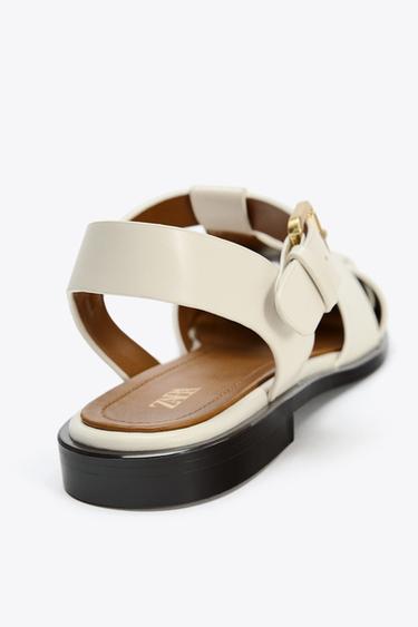 SANDALES STYLE PLAGE - Blanc de Zara - Image 3