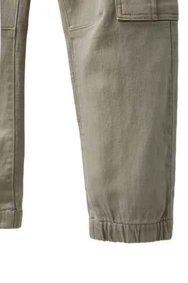 SOFT CARGO JOGGING TROUSERS - Taupe grey by Zara