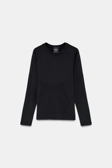 BREZŠIVNA TERMIČNA MAJICA THERMOLITE® CORE SKI COLLECTION - Črna od Zare