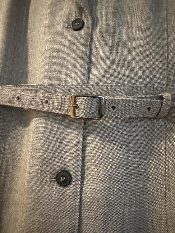 100% WOOL BELTED BLAZER ZW COLLECTION - Image 3