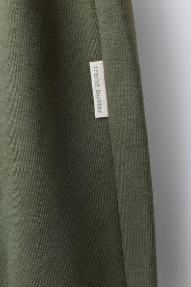LABEL BASIC JOGGER SWEATSUIT - Green by Zara - Image 7