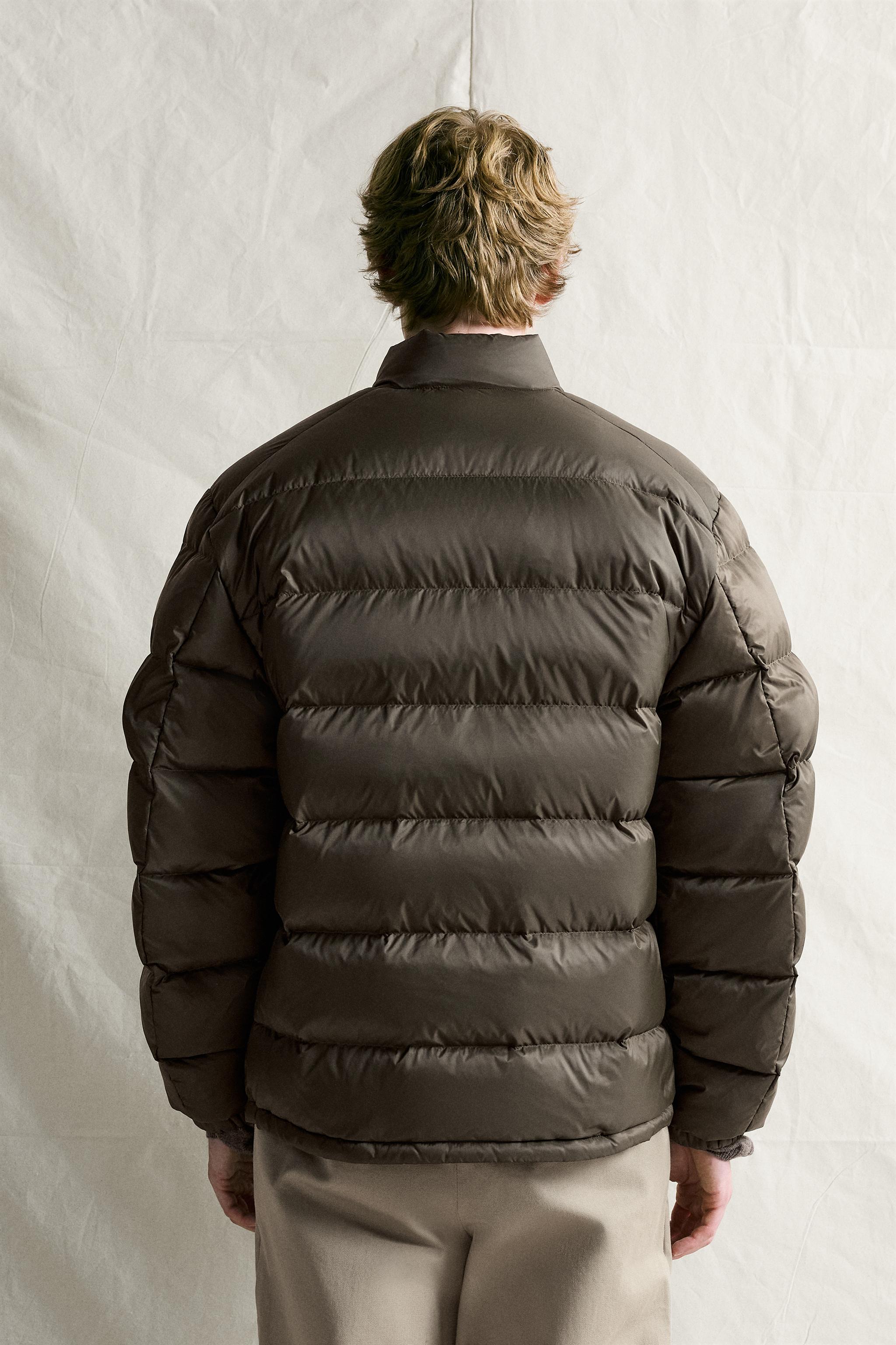 Zara %80 KAZ TÜYÜ - %20 TÜY KARIŞIMLI SU GEÇİRMEZ MONT görsel 3