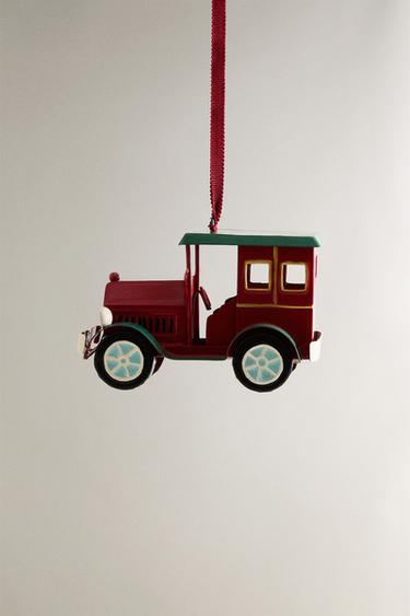 AUTOVORMIGE KERSTBOOMHANGER - Rood van Zara - Afbeelding 0