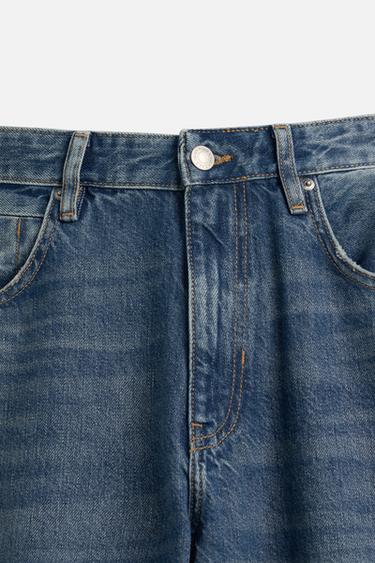 JEAN BALLON WIDE FIT - Bleu moyen de Zara - Image 8