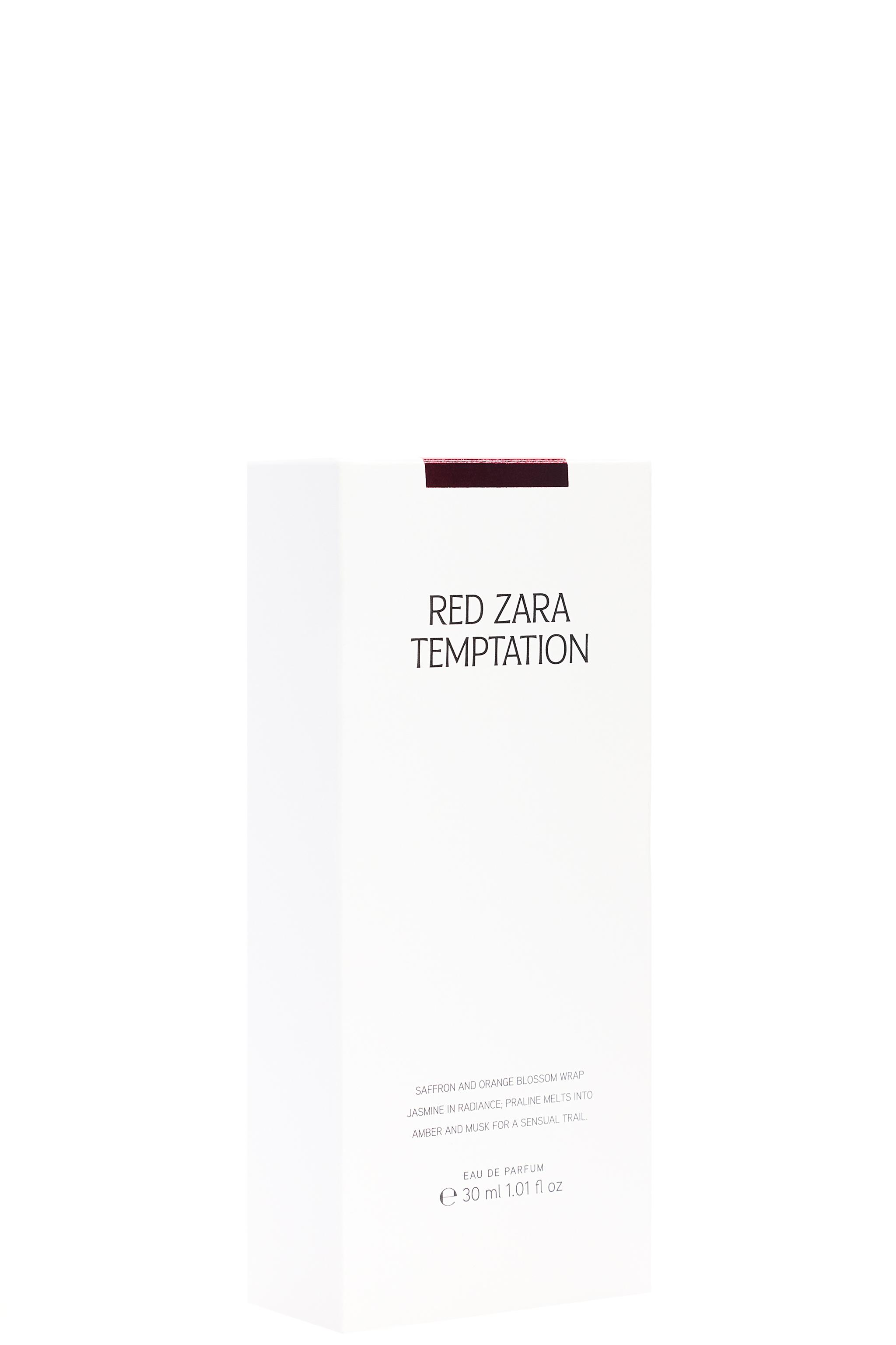 RED ZARA TEMPTATION EDP 30 ML (1.01 FL. OZ.) — TINTED LEATHER