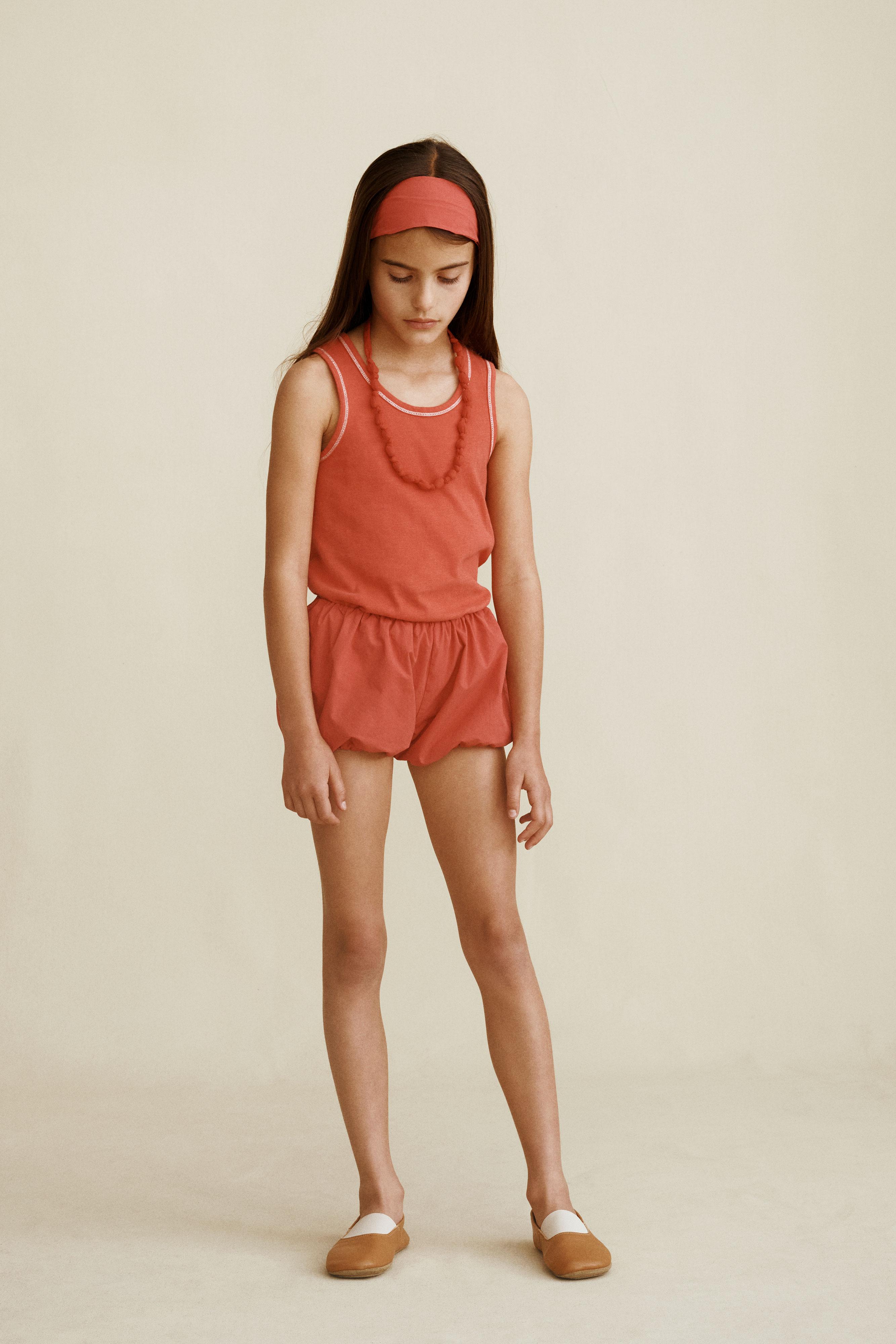 POPLIN BLOOMERS CREATED BY CARAMEL LONDON X ZARA