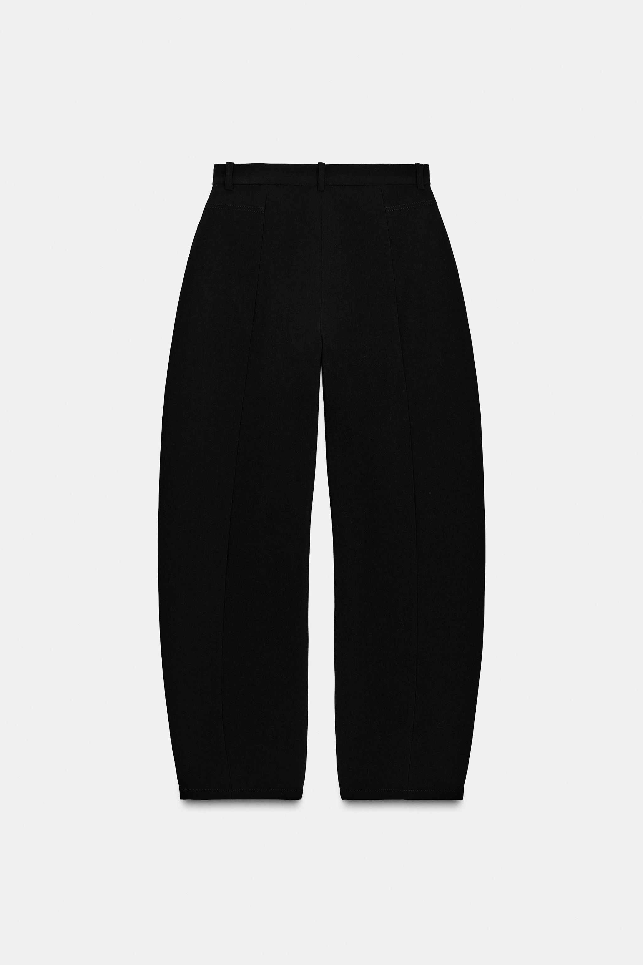 ZW COLLECTION BALLOON TROUSERS - Black | ZARA South Africa