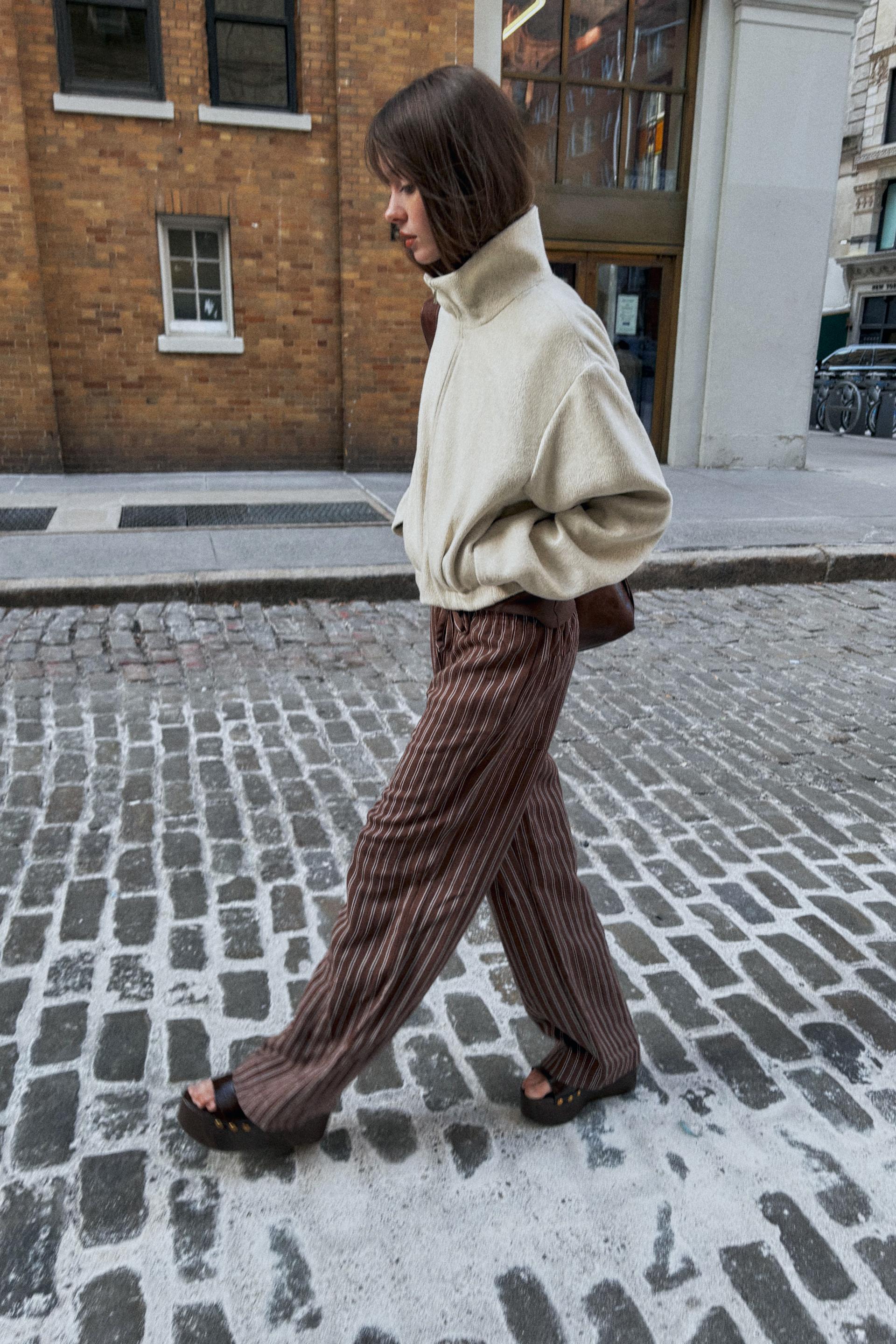 STRIPED TROUSERS