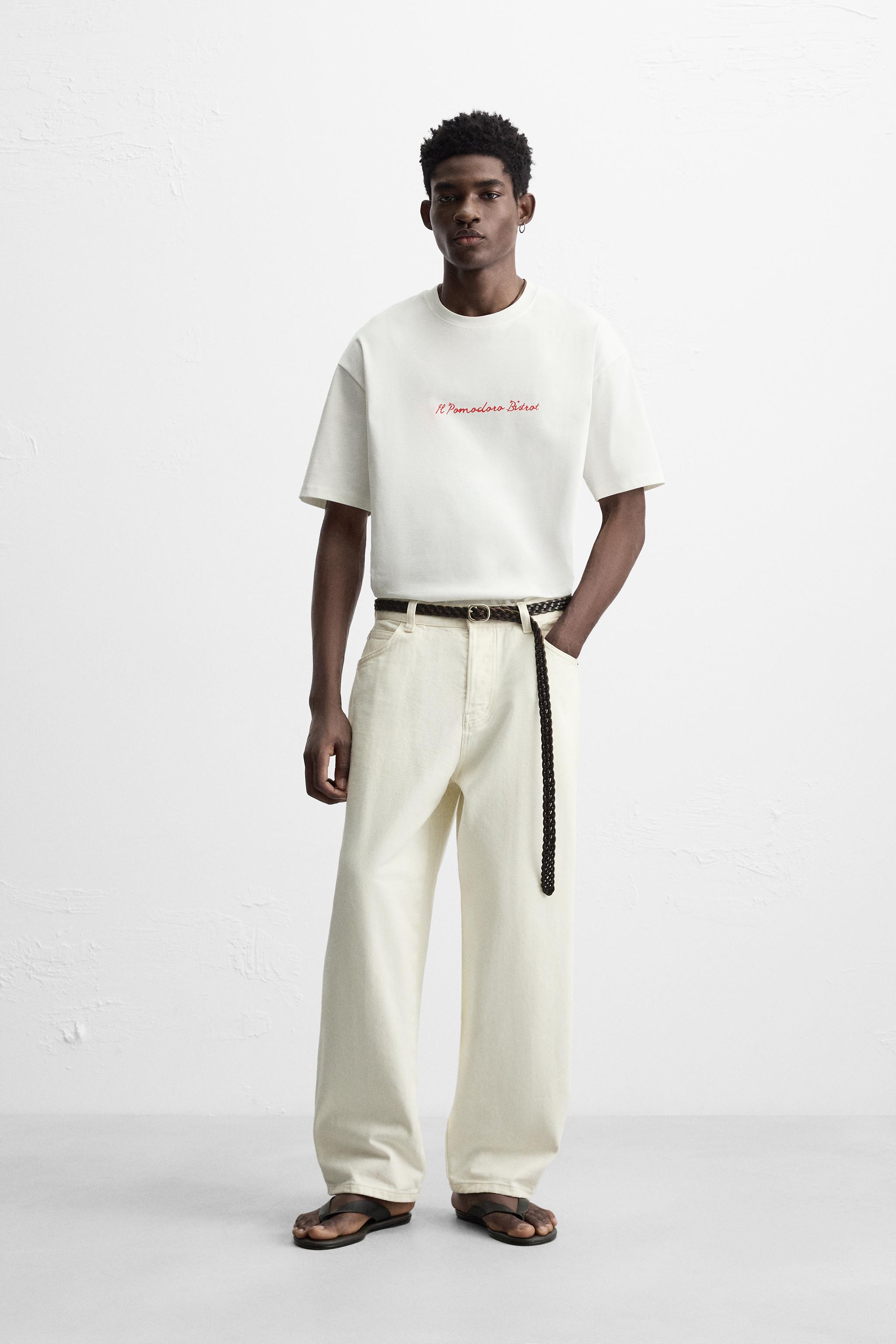 ZARA コントラストプリント Ｔシャツ 5644/831 コントラストプリントTシャツ - ホワイト | ZARA Japan / 日本