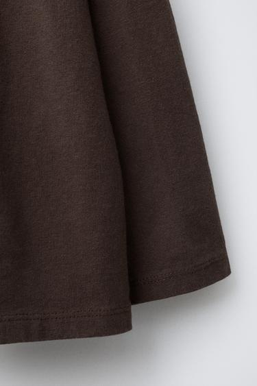 T-SHIRT WITH CAPYBARA RIVER PATCH - Brown by Zara - Image 3