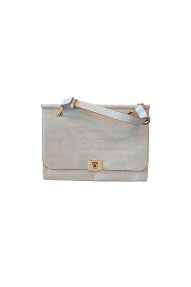 FAUX ALLIGATOR BAG