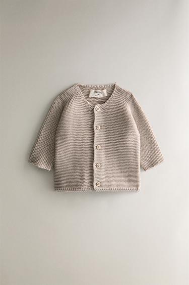 CARDIGAN BAMBINI TRICOT - Grigio di Zara - Immagine 0