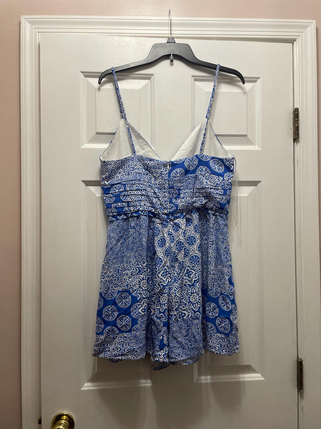 RUCHED PRINT JUMPSUIT - Image 2