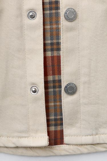 SURCHEMISE EN SERGÉ BRODERIES TOY STORY © DISNEY PIXAR - Écru de Zara - Image 3