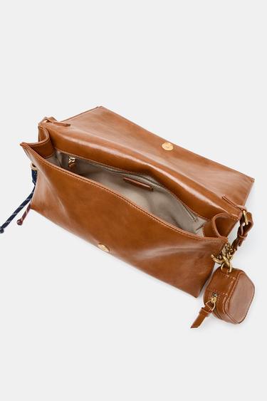 SAC MULTICHARMS - Marron foncé de Zara - Image 5
