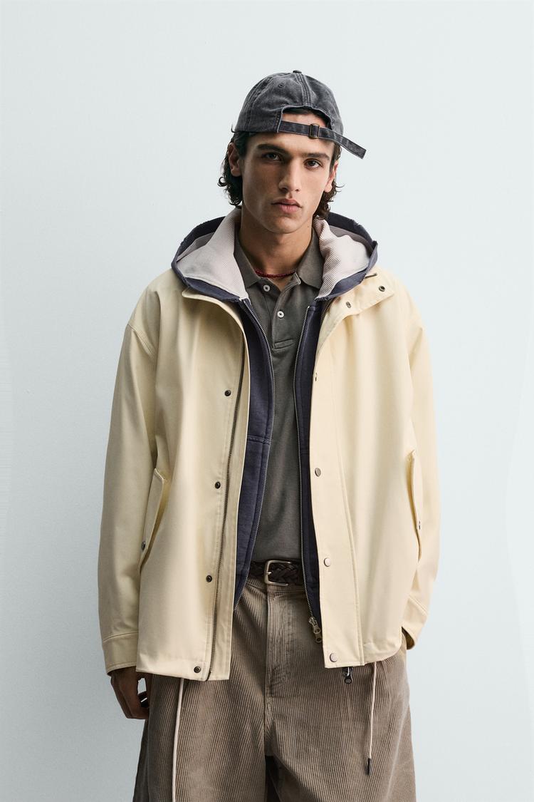 ZARA TECHNICAL RELAXED FIT PARKA