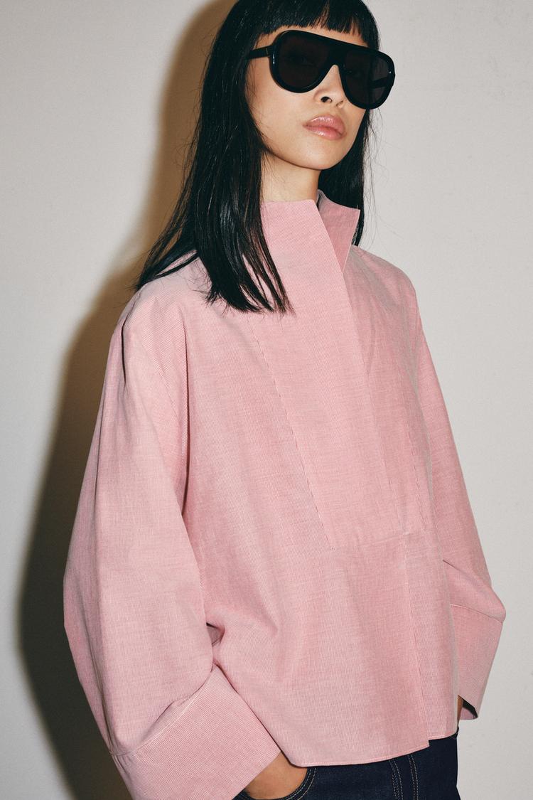 CAMISA PECHERA RAYAS ZW COLLECTION